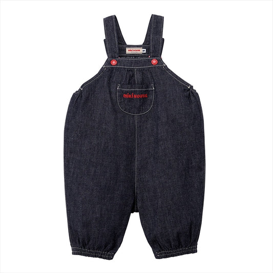 Relaxed Denim Overalls